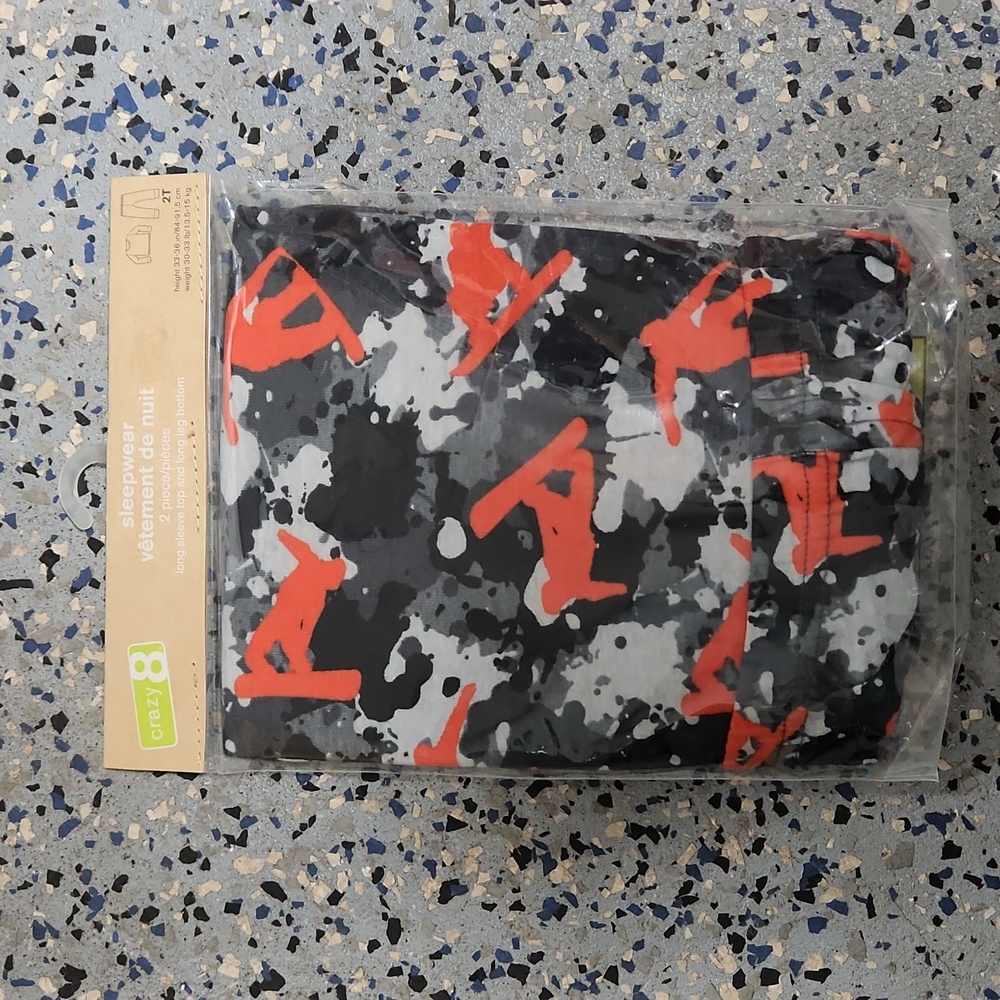 Boys Crazy 8 Pajama Sets and Basic LS Tees
